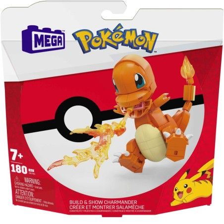 Mega Pokemon - Charmander 380 Elem stavebné bloky. Gky96