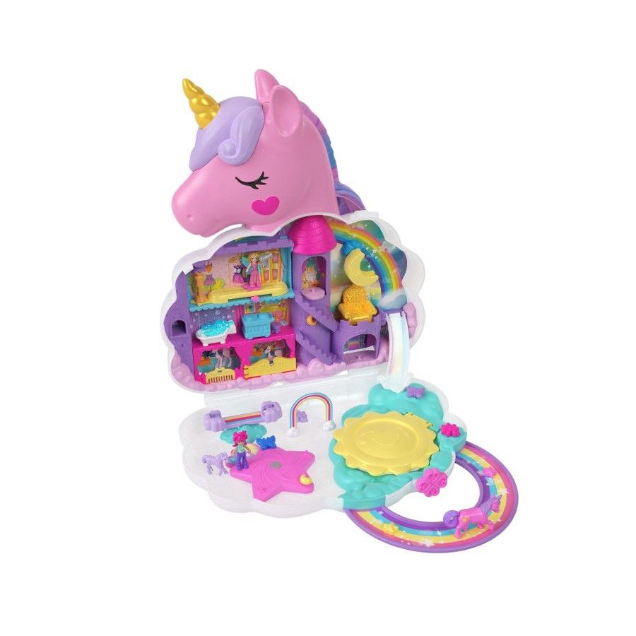 Polly Pocket Unicorn Beauty Salon HKV51 - 194735109302
