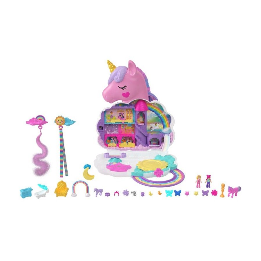 Polly Pocket Unicorn Beauty Salon HKV51 - 194735109302