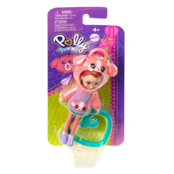Polly Pocket laleczka z zawieszką HKV98 HKW01