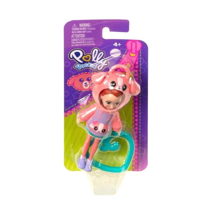 Polly Pocket Doll med ett hänge HKV98 HKW01 - 194735109104