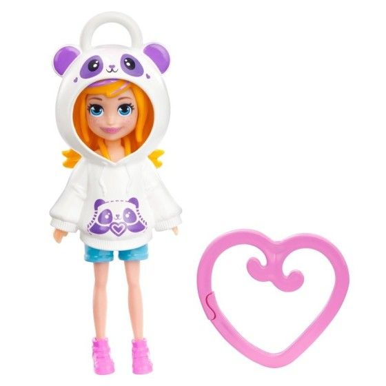 Polly Pocket Doll med ett hängsmycke HKV98 HKW00 - 194735108602