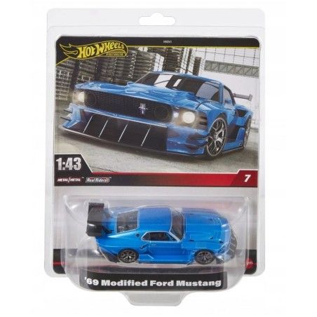 Hot Wheels Premium pojazd 1:43 69 Modified Ford Mustang HMD41 HWT04