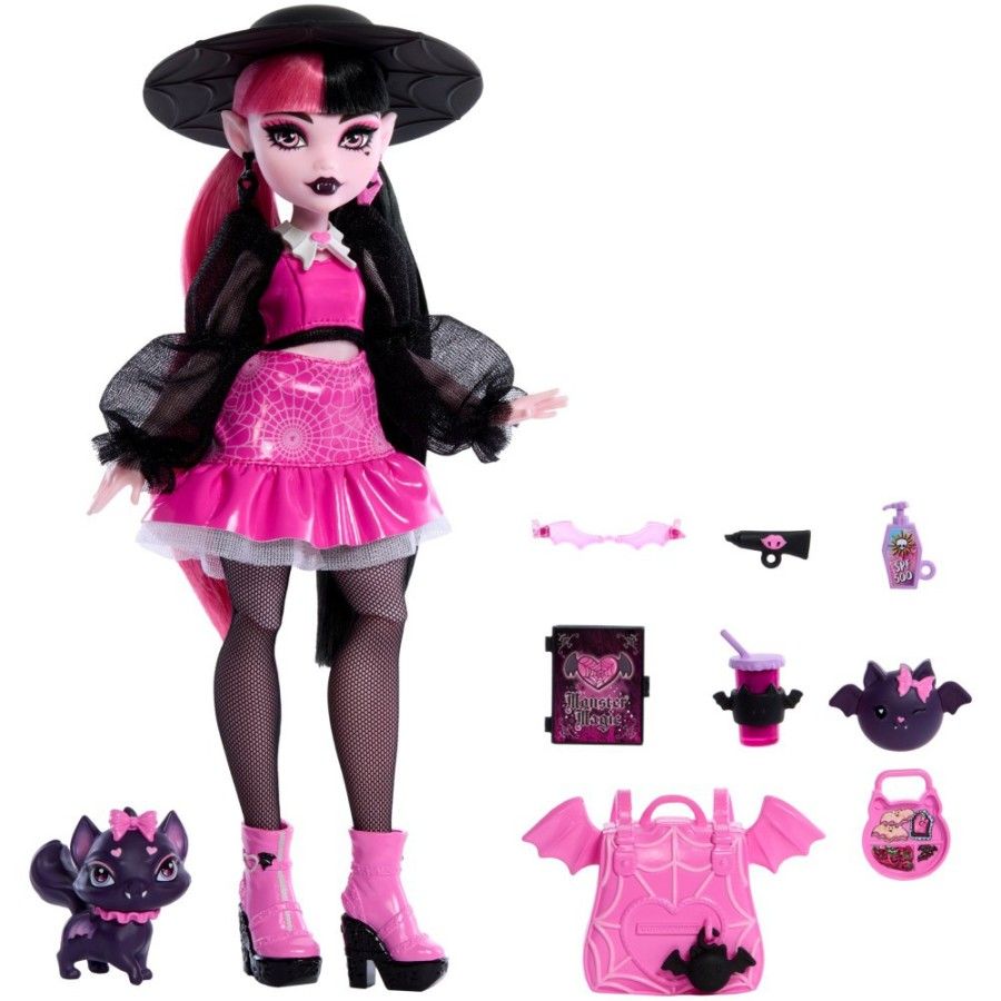 Monster High Draculaura baba podst.hrp64 - 194735183326
