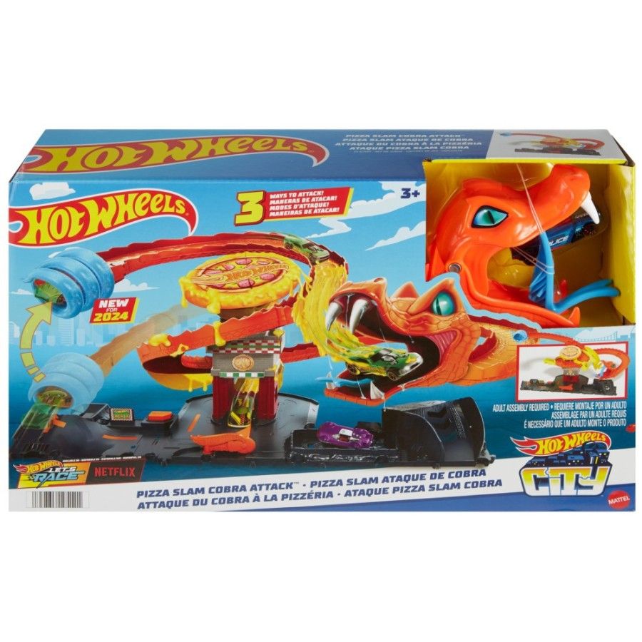 Hot Räder Stadtabbruch Pizza Angriff Cobra HTN81 - 194735195121