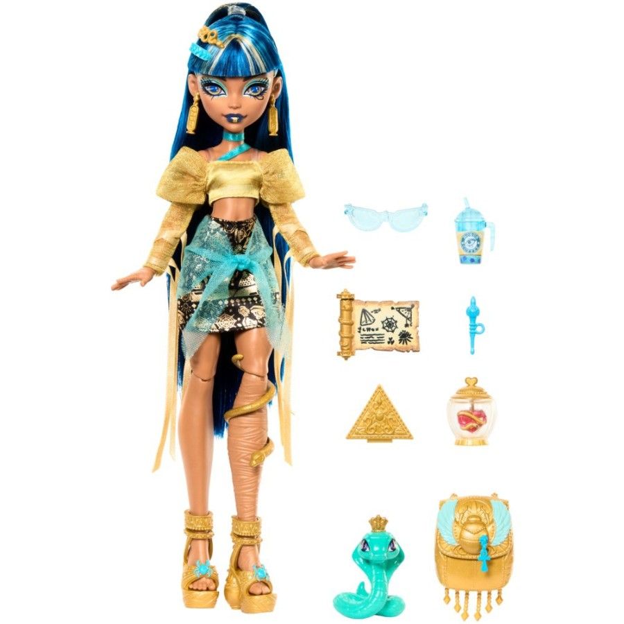 Monster High Cleo de Nile Doll Podst.hxh74 - 194735230426