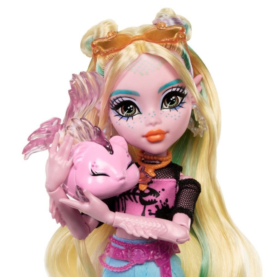 Monster High Lagoona Blue + Tier HXH75 - 194735230518