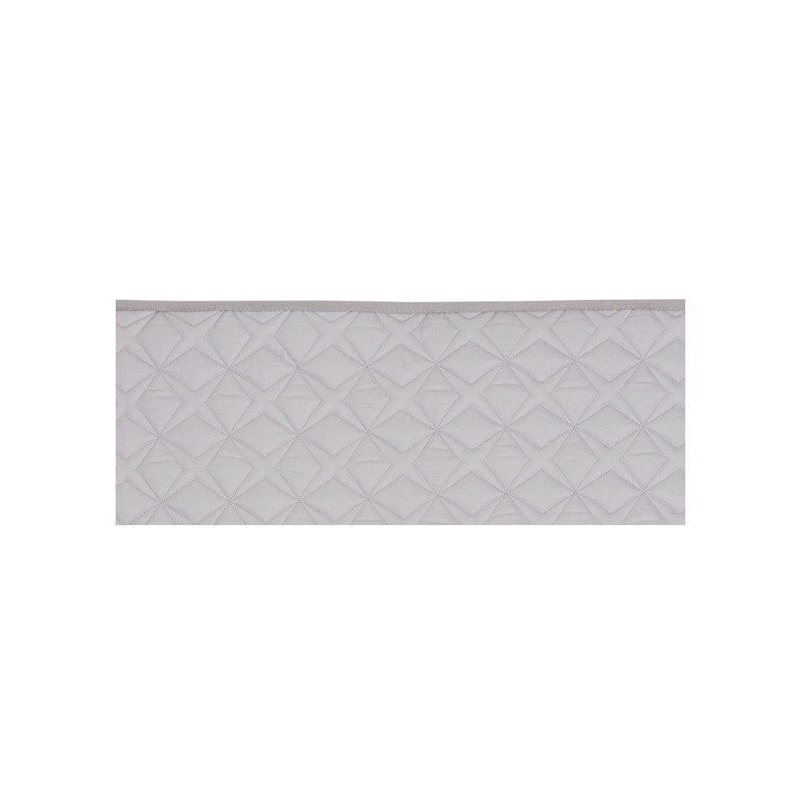 Samiboo - quilted pad Super Star gray 140x70 cm to bed (210cm)