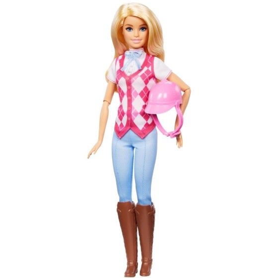 Barbie 骑师马里布电影娃娃HXJ38  -  194735230969
