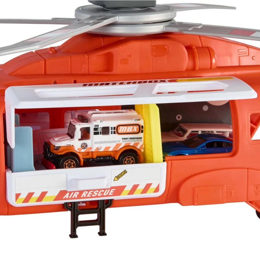 Streichhubbox Hubschrauber Rettung 2in1 HXM74 - 194735234325