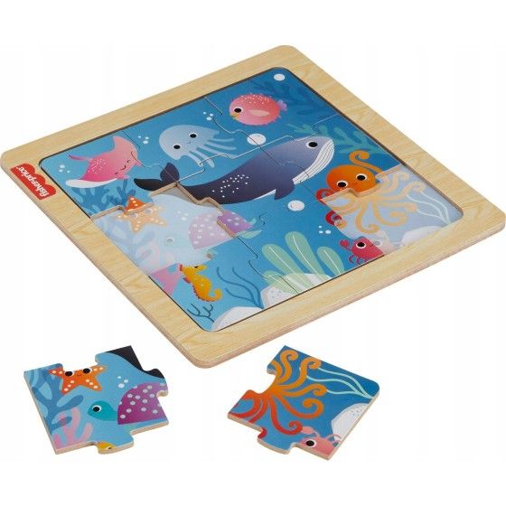 Fisher Price Träpussel Pussel Ocean HXV15 HXV17 -
