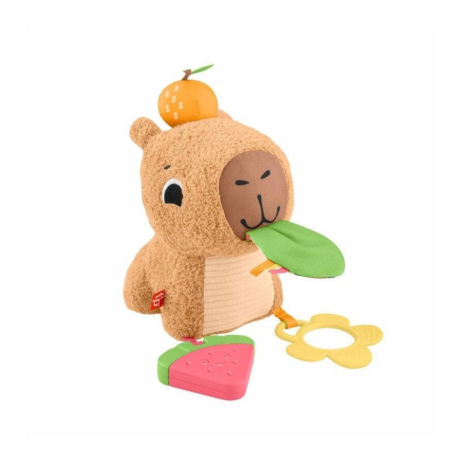 Fisher Price Kapibara sensoryczna przytulanka HYR54 -