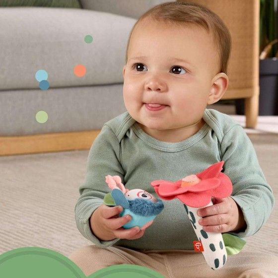 Fisher Price pf。 Niebowita Bee和一朵花罪。 
