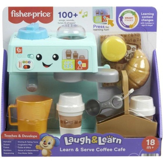 Fisher Price Káva výrobca učiť sa a smiať hyt01