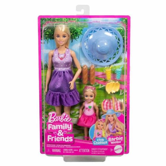 Barbie Sœurs sur une poupée de pique-nique JBF43