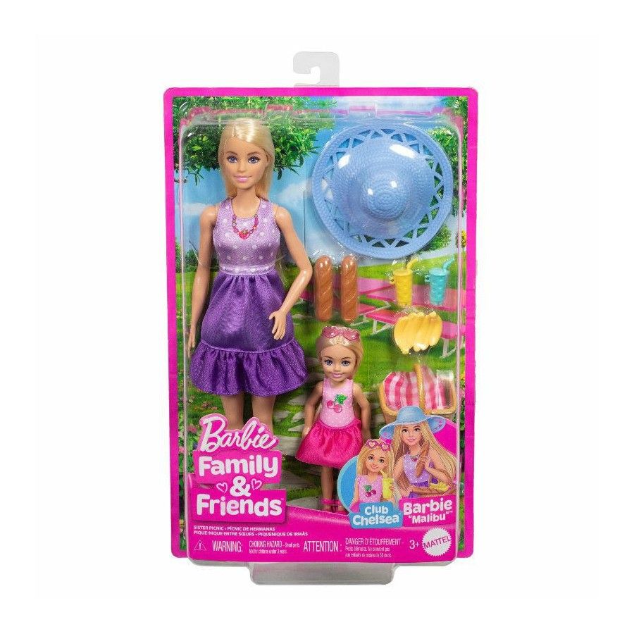 Barbie Nővérek egy baba piknikben JBF43 - 194735258642
