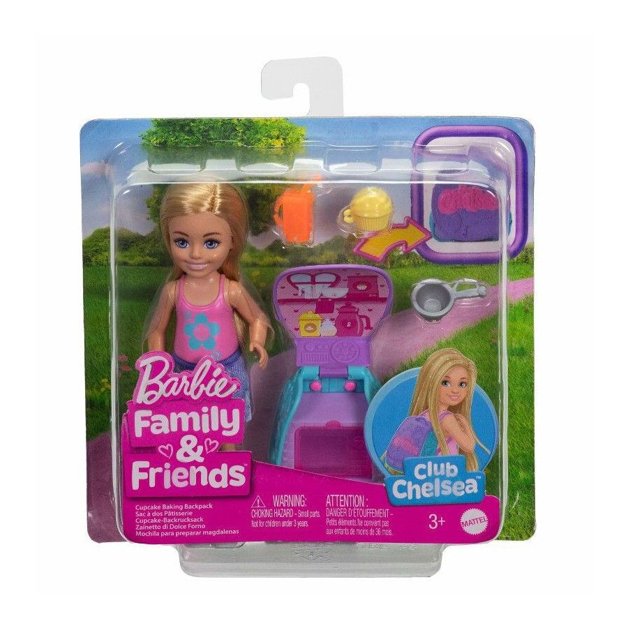 Barbie Chelsea batoh s košíček jbf46 - 194735258567