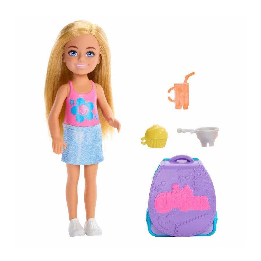 Barbie Zaino Chelsea con cupcake JBF46 - 194735258567