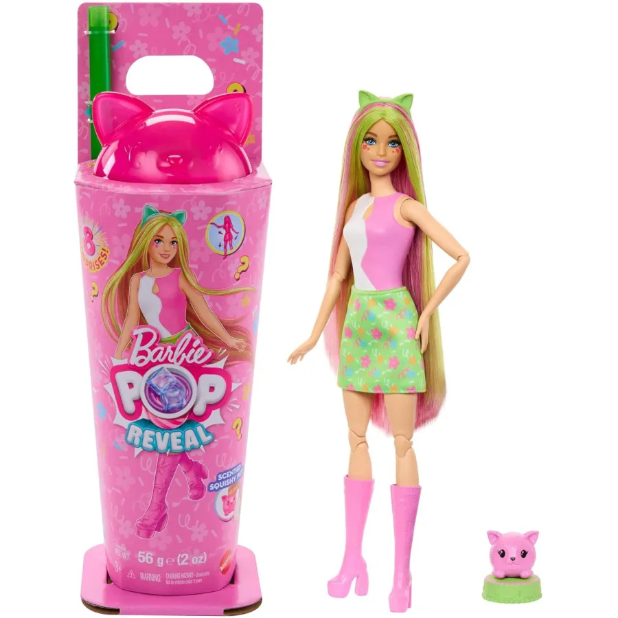 Barbie Pop RePow sorozat Shakes cica JCN88 - 194735273911