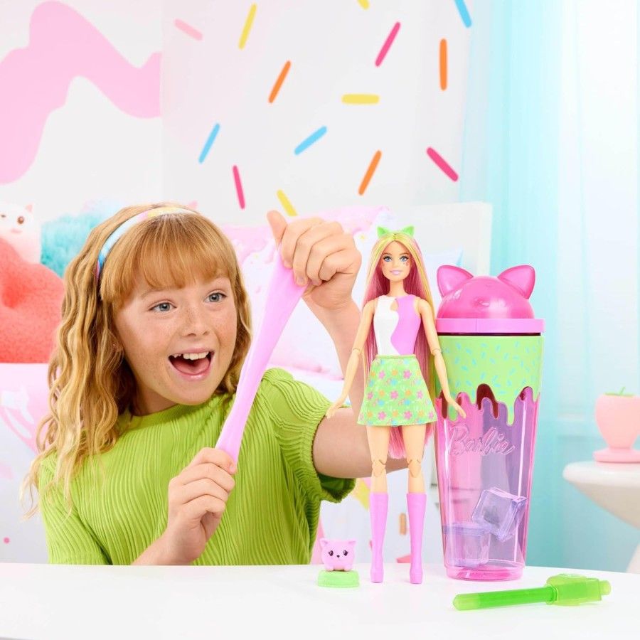 Barbie Pop Reveal Series Shakes Kitten JCN88 - 194735273911