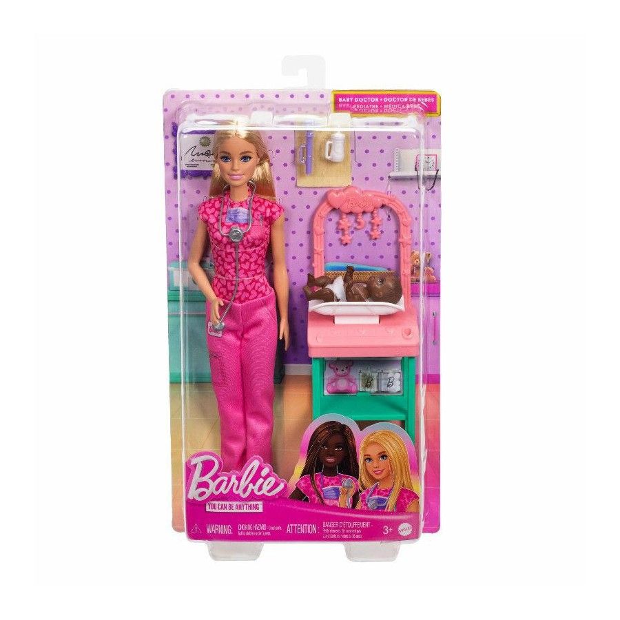 Barbie Kariéra panenka pediatr JCR72 - 194735275274