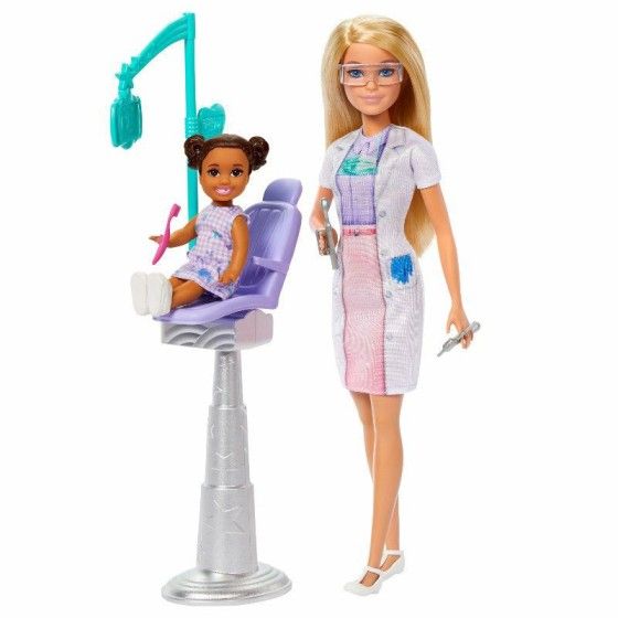 Barbie Кар'ера Лялька Стаматолаг JCR74 - 194735275267