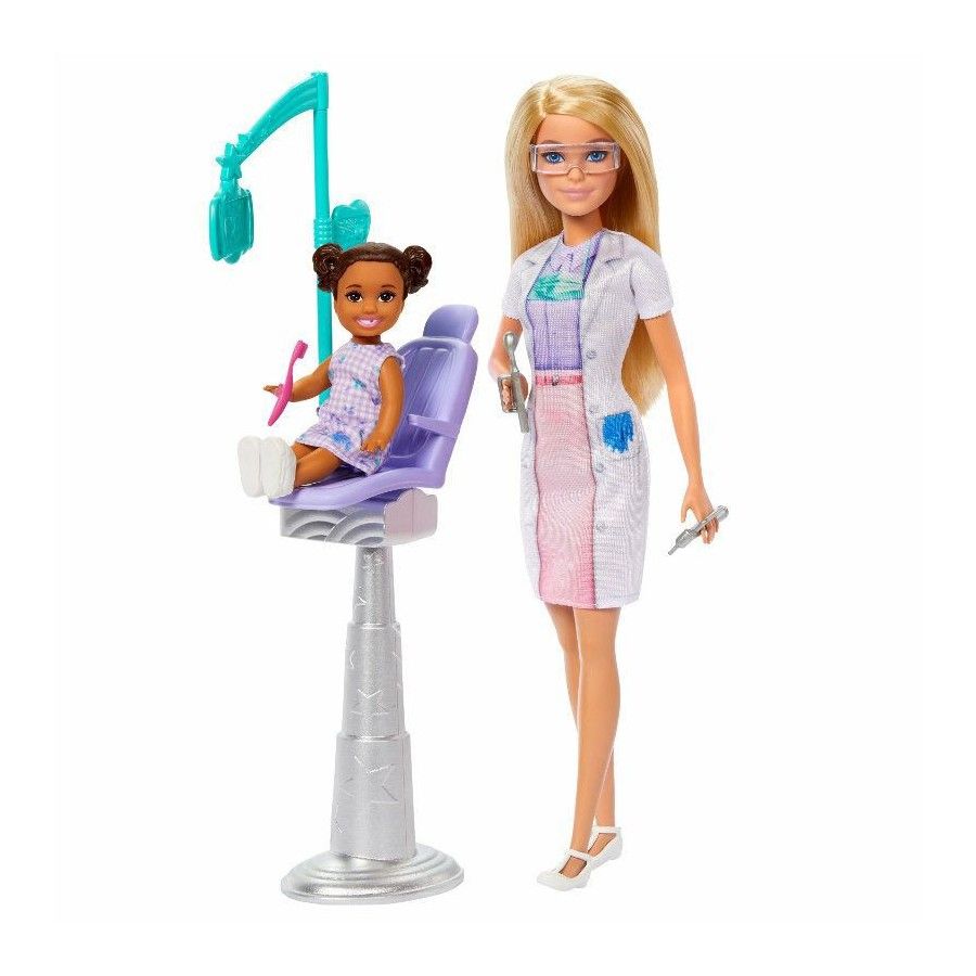 Barbie Karriär docka tandläkare JCR74 - 194735275267