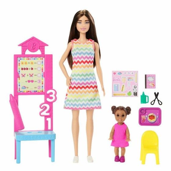 Barbie Doll tanár + akc.szkolne Jcr76 - 194735275298