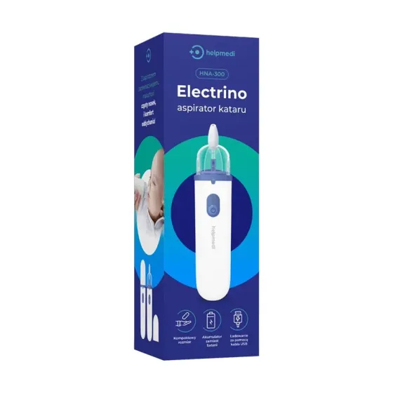 Helpmedi Ultra cichy aspirator elektryczny HNA-300 Electrino -