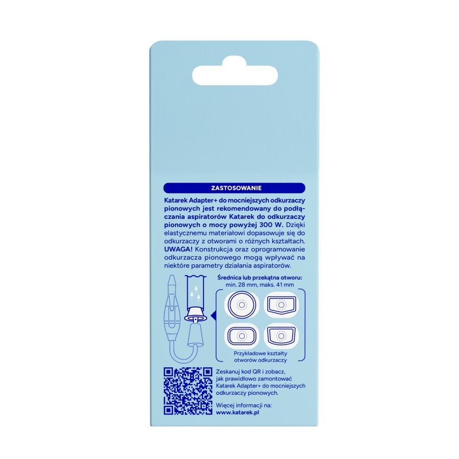 Katarek Adapter+ do mocniejszych odkurzaczy pionowych -