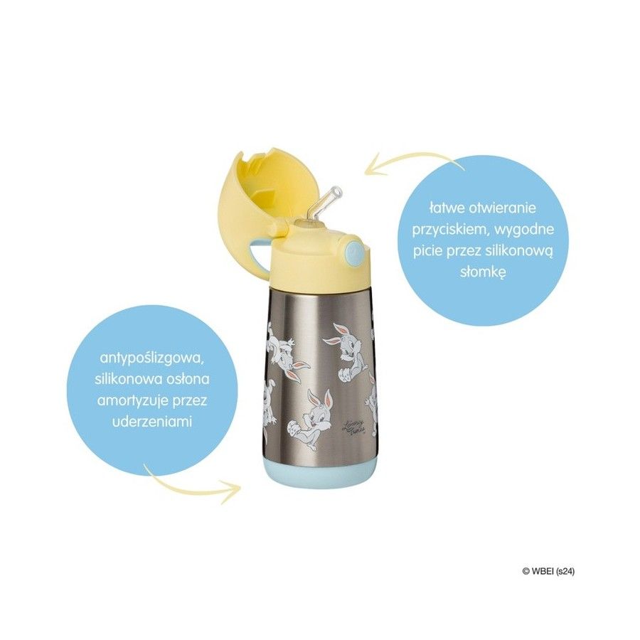 B.box Looney Tunes par b.box Bouteille d'eau thermale 350 ml -