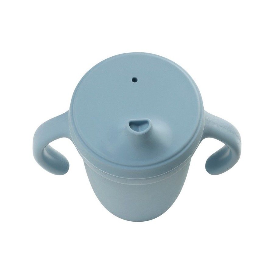 B.box Silicone rån med munstycke, blå - 9353965008439