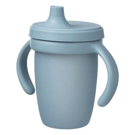 B.box Силіконова кружка з мундштуком, синім