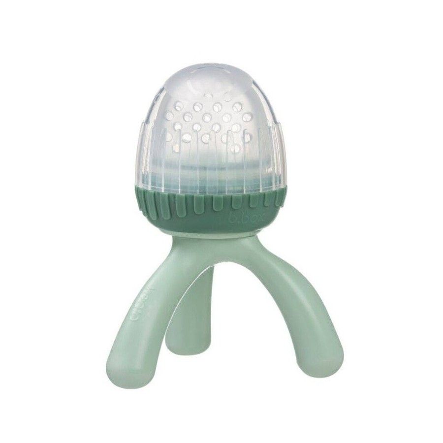 B.box Silicone ganter for food feeding, sage -