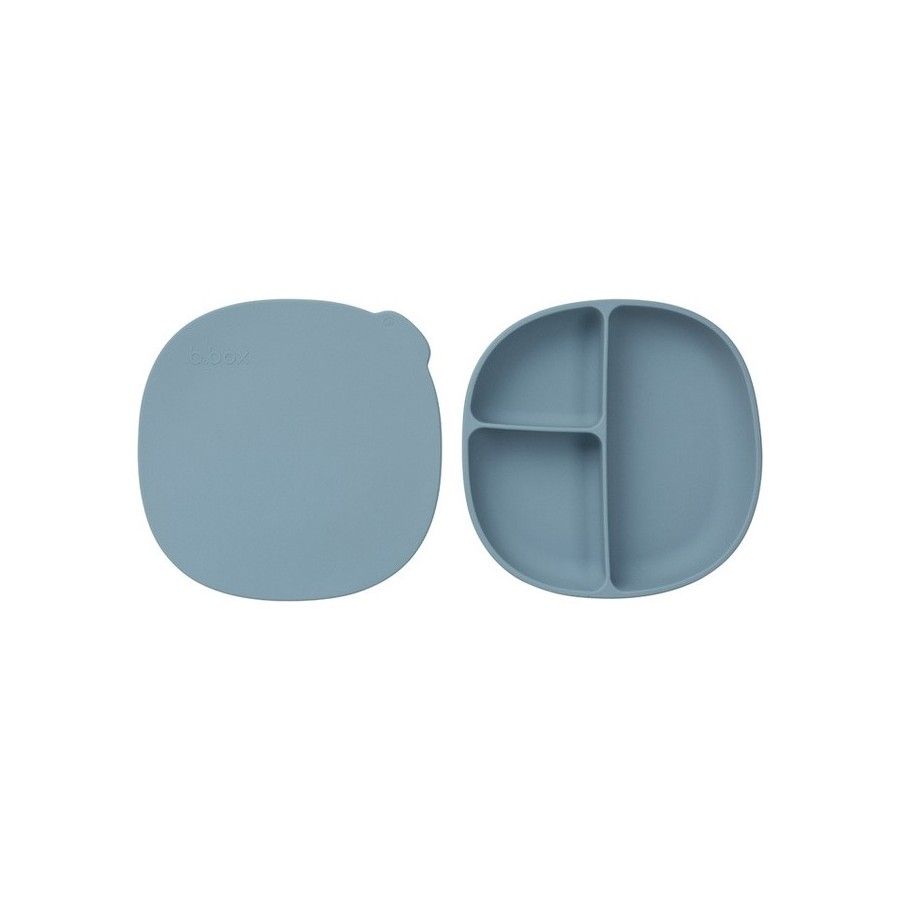B.box Un piatto con coperchio, blu - 9353965008392