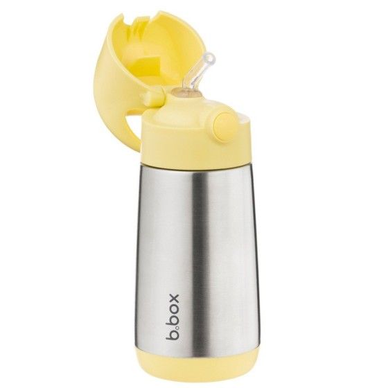 B.box Thermal water bottle 350 ml, Lemon Twist - 9353965008798