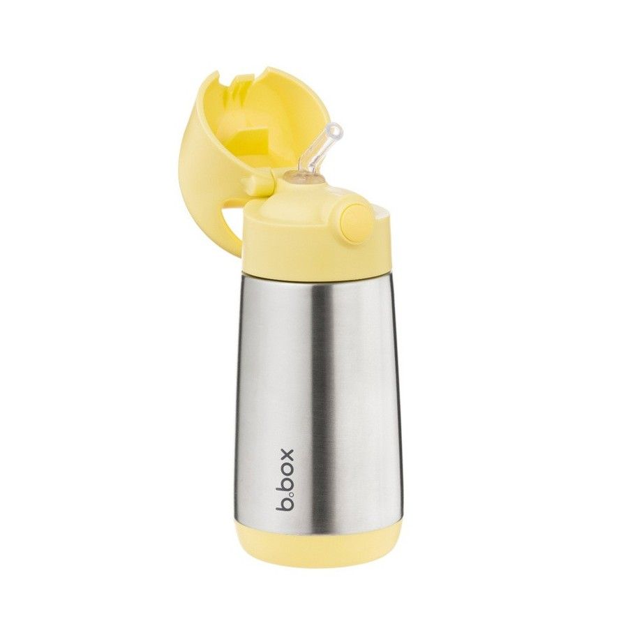 B.box Wärmewasserflasche 350 ml, Zitrone Twist - 9353965008798