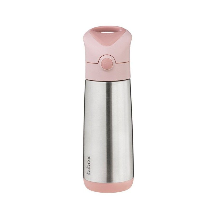B.box Termisk vattenflaska 500 ml, Blush Crush - 9353965008750
