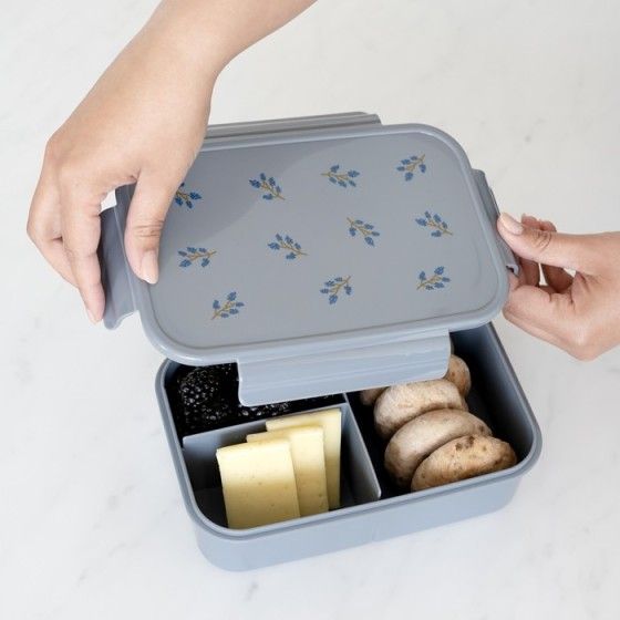 3 Sprouts Lunchbox Bento Blueberry / Blue - 812895003444