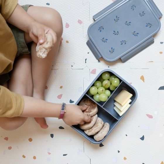 3 Sprouts Lunchbox Bento Blueberry / Blue - 812895003444