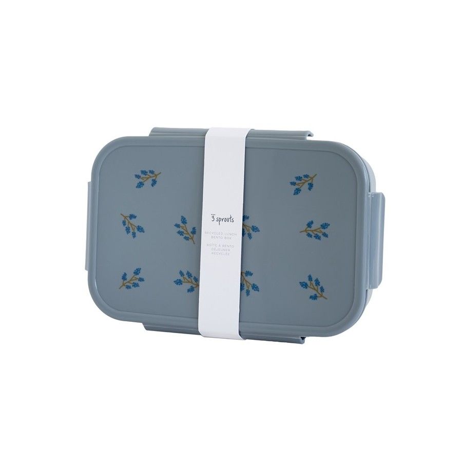 3 Sprouts Lunchbox Bento Blueberry / Blue - 812895003444