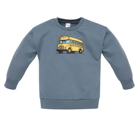 Pinokio Jungs-Sweatshirt Bus Fun Time 80