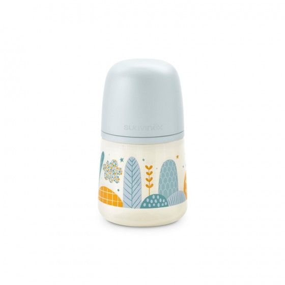 Botella de Suavinex 150 ml - fisiológico Villizador SX Pro Free Flow - azul - Sueños