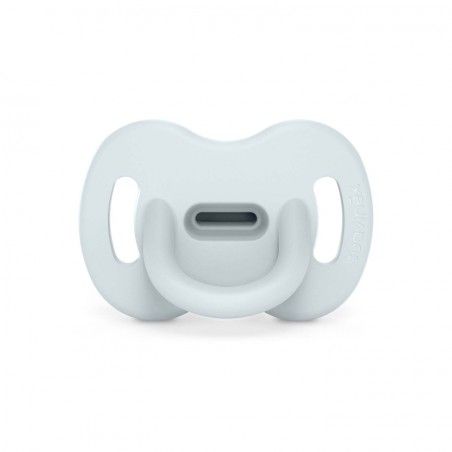 Suavinex Chacifier 100% silicona fisiológico SX PRO - 0-6m - azul claro - Esencia color