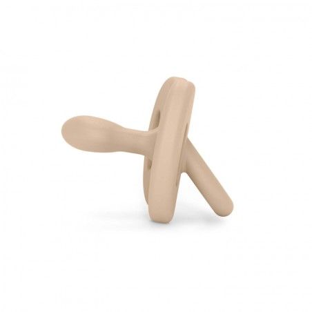 Suavinex-Schnuller 100% Silikon physiologisches SX Pro - 6-18m - Beige - Farbessenz