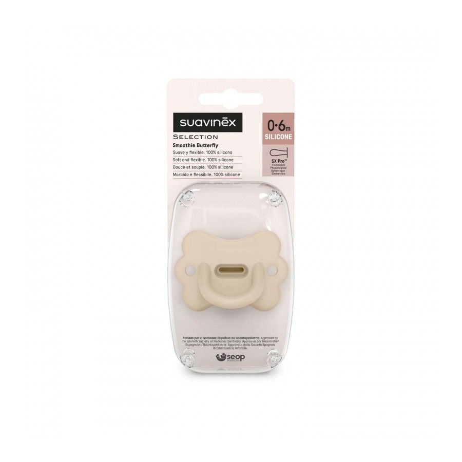 Suavinex-Schnuller 100% Silikon physiologisches SX Pro -