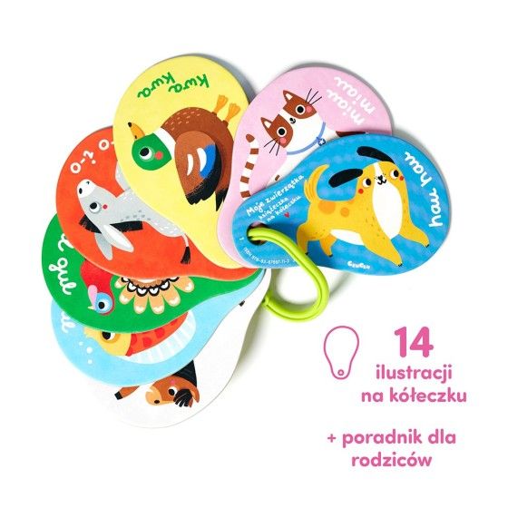 CzuCzu Meine Tiere buchen auf einem Kreis für Kinder 12