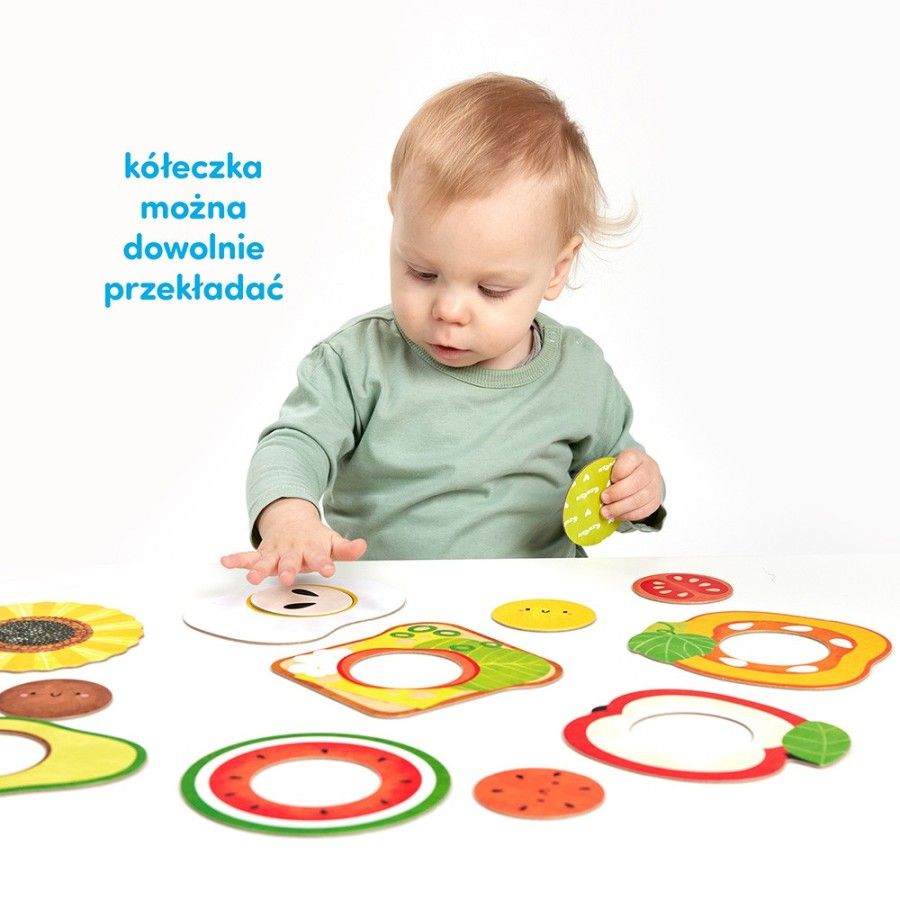 CzuCzu Moje puzzle s otvorem 12 měsíců. 