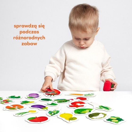 CzuCzu Puzzle Páry Ovocie a zelenina 18 Mies - 5902983492931