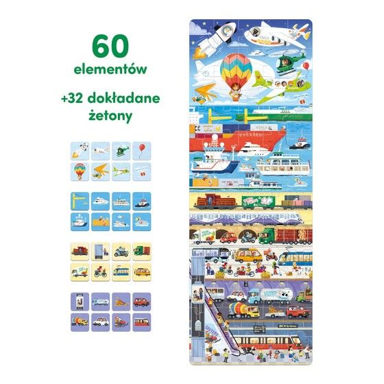 CzuCzu Puzzle YES WORKS TRANSPORT - 5902983492894